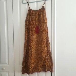 NWT Natural Life Patterned Midi Dress